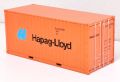 Container 20 ft Hapag-Lloyd orange